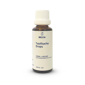 General store operation - mainly grocery: Weleda - Toothache Drops - [30ml]