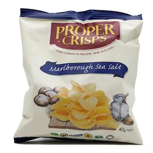 Proper Crisps - Marlborough Sea Salt [40g]