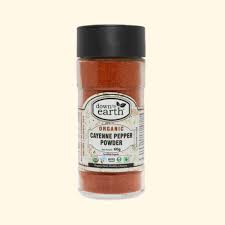 General store operation - mainly grocery: Down To Earth - Organic Cayenne Pepper - [60g]