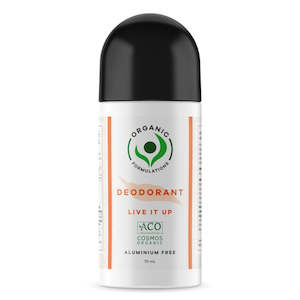 Organic Formulations - Deodorant - Live It Up [70ml]