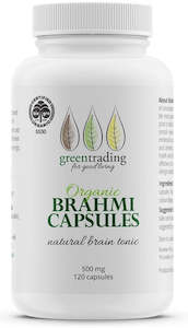 Green Trading - Orgnaic Brahmi - [120 caps]