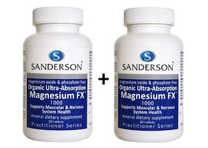 Sandersons - Magnesium FX1000 - [2 x 60 Tablets]