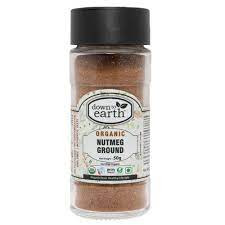 Down To Earth - Organic Nutmeg Powder - [50g]