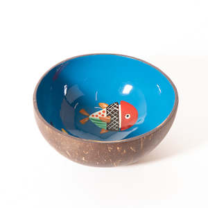 General store operation - mainly grocery: Trade Aid - Fish Coconut Shell Bowl - Handmade