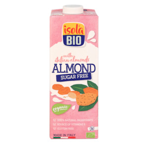 Isola Bio - Organic Almond Milk (Sugar Free) - [1 Litre]