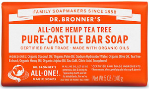 Dr. Bronner's - Tea Tree Castile Bar Soap - [140g]