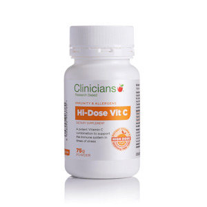 General store operation - mainly grocery: Clinicians - Hi-Dose Vitamin C Powder - [75g]