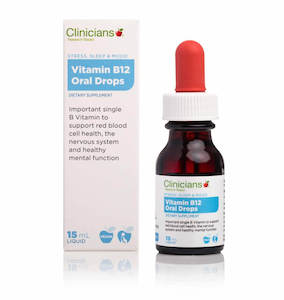 Clinicians - Vitamin B12 Drops - [12ml]