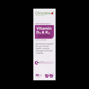 Clinicians - Vitamin D3 & K2 - [30ml]