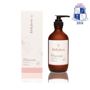 The Herb Farm - Nourish and Glow Rose Cream Cleanser - [200ml]