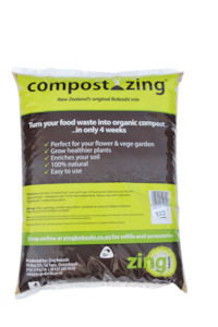 Bokashi Zing 1KG Bag organicwealth