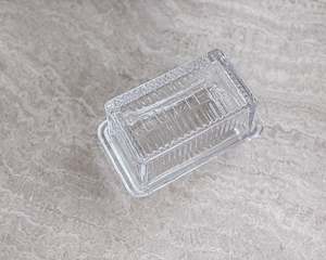 Glass Butter Dish