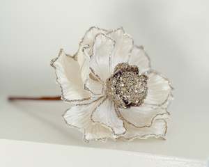 Jewelled Magnolia Flower Stem | Small