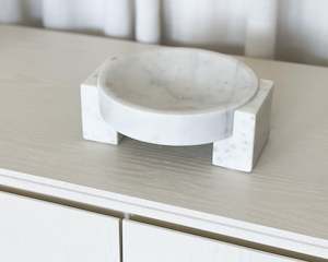 Pedestal Bowl | Carrara