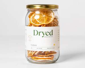 Dryed Citrus Jar | Lemons