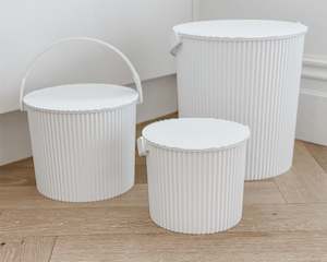 Hachiman Super Bucket | White