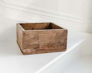 Antique Wooden Box | Large