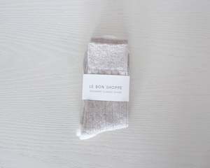 Le Bon Shoppe | Cashmere Socks | Fawn