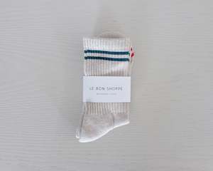 Le Bon Shoppe | Boyfriend Socks | Oatmeal