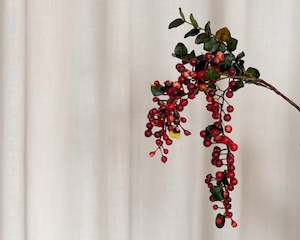 Gift: Hanging Red Berry Stem