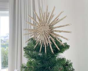 Gift: Gold Star Tree Topper