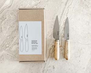 Pallarès Solsona | Kitchen Knife Set | 10cm & 11cm Stainless Steel