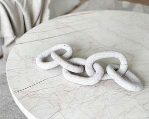 Chained Marble Sculpture