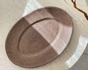 Gift: Oval Platter | Nimbus Brown