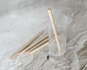 Bamboo Straw Set