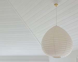 Wabi Linen Shade | Pear | Off-White | 60cm