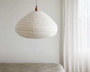 Wabi Linen Shade | Oval Drop | Off-White | 60cm