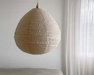 Wabi Linen Shade | Pear | Natural | 60cm