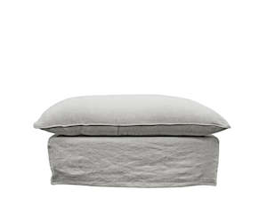 Milano Universal Ottoman | Concrete