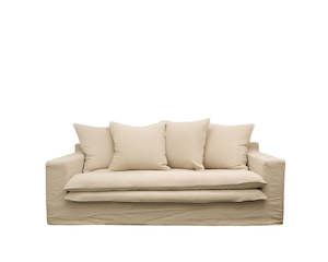 Gift: York 2 Seater Sofa | Oatmeal