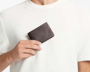 Status Anxiety | Jonah Mens Bi-Fold Wallet | Chocolate