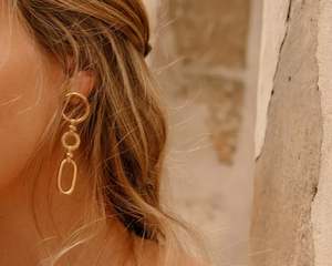 Gift: Louise Damas | Charlotte Asymmetric Earrings