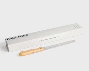 Pallarès Solsona | Boxwood Bread Knife | 22cm Stainless Steel