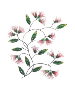 Pohutukawa branches wall art