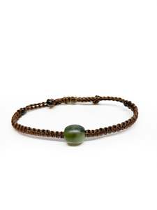 Bracelets 1: New Zealand Greenstone Bead Bracelet (Medium)