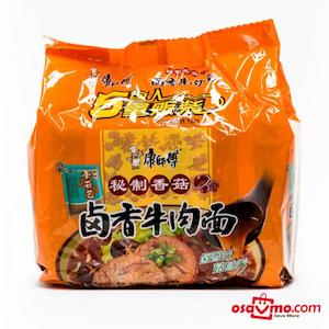 MR KANG CN Instant Noodle Spicied Beef Flv 103gx5