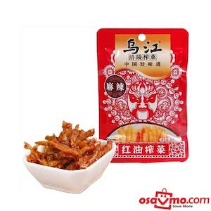 WU JIANG CHN Hot Oil Pickled Vegetable 80g