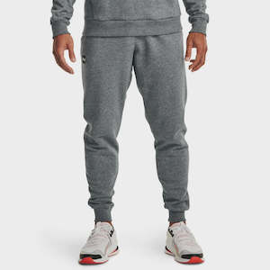 Shoe: UAA-X5 (Men rival fleece jogger pitch gray/light heather/onyx white) 42293913