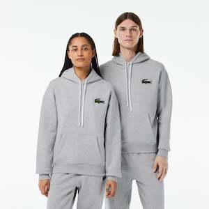 LCA-B19 (Lacoste originals loose fit hoodie silver chine) 424913478