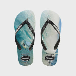 HA-X3 (HAVAIANAS TOP PHOTOPRINT 3983 THE RIGHT BLK/OCEAN) 71891500