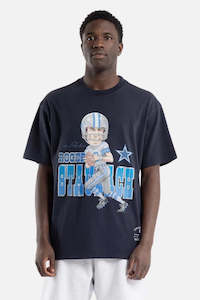 Shoe: MNA-L25 (Mitchell and ness caricature tee roger vintage black) 12393478