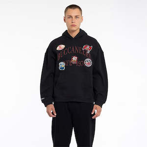 MNA-C25 (Mitchell and ness touchline hoodie buccs faded black) 12397391