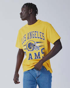 MNA-Z24 (Mitchell and ness diamond tee rams yellow) 12393478