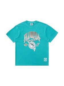 Shoe: MJA-W11 (Majestic script arch tee florida marlins faded teal) 92393478