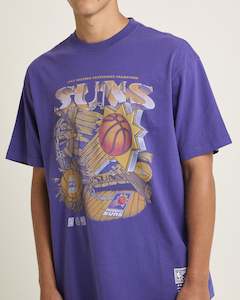 Shoe: MNA-N39 (Mitchell & ness bevel burst tee suns purple) 112493478