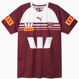 PA-G11 (Puma 2024 queensland maroons training tee replica maroon) 122495000